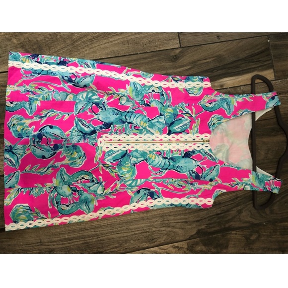 NWT Lilly Pulitzer Mila Shift - Size 10 Raz Berry - Picture 3 of 4